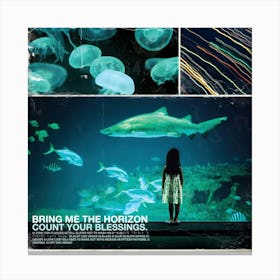 Bring Me the Horizon 7 Canvas Print