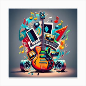 Music Canvas Print