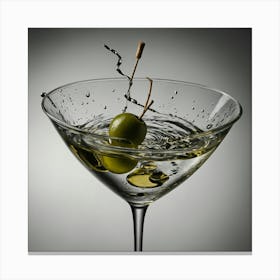 Martini 3 Canvas Print