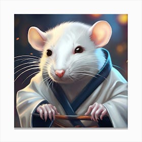 Chinese Rat Canvas Print