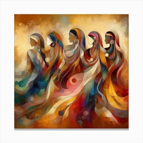 Indian Women Canvas Print