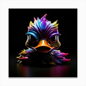 Colorful Duck Canvas Print