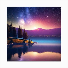 Starry Night 6 Canvas Print