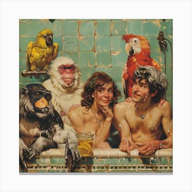 'The Bath' Canvas Print