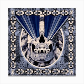 Skull And Crossbones Canvas Print