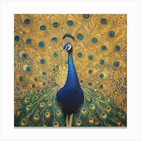 Peacock 19 Canvas Print