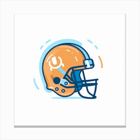 Football Helmet 1 Canvas Print