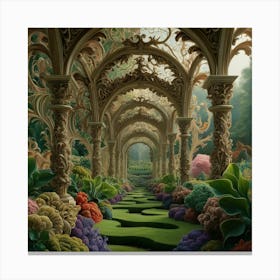 Fairytale Garden 3 Canvas Print