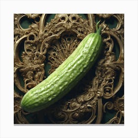 Cucumber Canvas Print