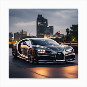 Bugatti Chiron Canvas Print