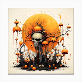 Halloween Collection By Csaba Fikker 74 Canvas Print