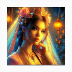 Exotic Beauty Artwork 78 Canvas Print