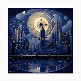 Night City Canvas Print