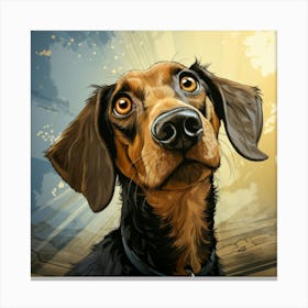 Dachshund 42 Stampe su tela