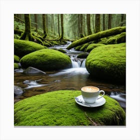 Mossy Forest 1 Canvas Print