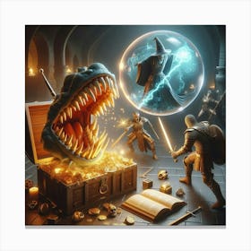 Dungeons And Dragons 3 Canvas Print