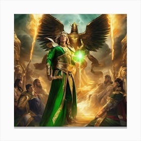 Wizard Of Olympus Canvas Print