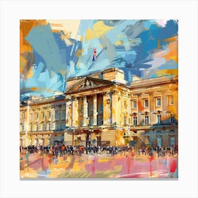 Buckingham Palace 16 Canvas Print