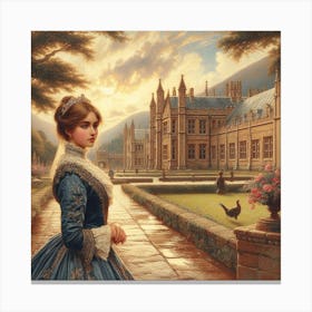 The Lady of the Manor Canvas Print