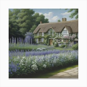 Cottage Garden Canvas Print