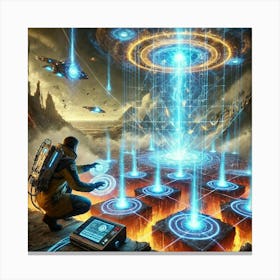 A Detailed Depiction Of The Reality Stabilization Canvas Print