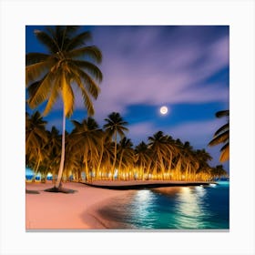 Maldives III Canvas Print