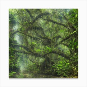 Ecuador Rainforest Canvas Print