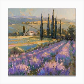 Lavender Field 7 Canvas Print