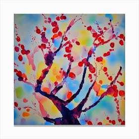 Cherry Blossom Tree Canvas Print