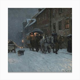 Winter 11 6 Canvas Print