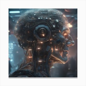 Cyborg 82 Canvas Print