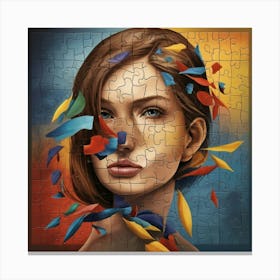 Puzzle Art 1 Art Print 1 Canvas Print