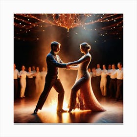 Dancers 8 Canvas Print