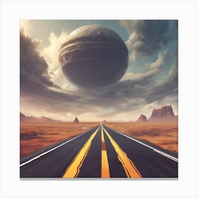 Infinity Road Canvas Print