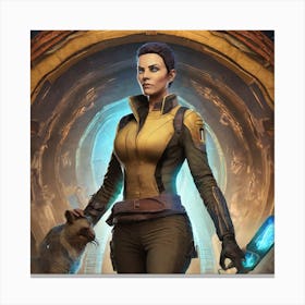 Galaxy'S Edge Canvas Print