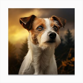 Jack Russell Terrier Canvas Print