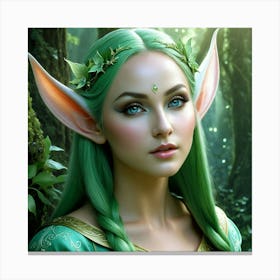 Elven Beauty 5 Canvas Print