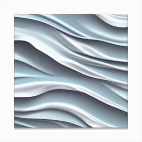 Wavy Pattern Canvas Print