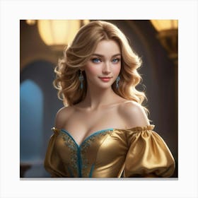 Beauty And The Beast 8 Canvas Print