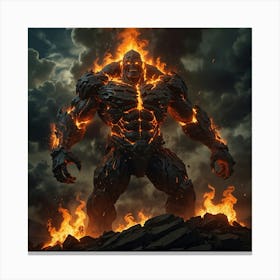 Adamantium 5 Canvas Print