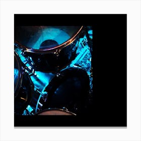 Drums In The Dark Canvas Print