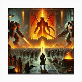 Final Forge Converted Canvas Print