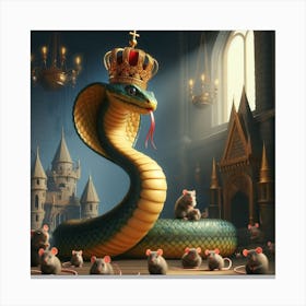 King Cobra Canvas Print