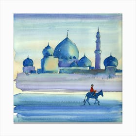 Islamic Mosque 1 Canvas Print