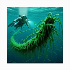 Giant Sea Creature 1 Canvas Print