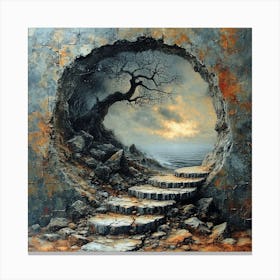 'Portal to the Other Side' print Canvas Print