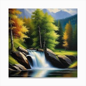 Waterfall 39 Canvas Print