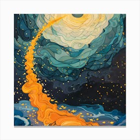 Starry Night 3 Canvas Print