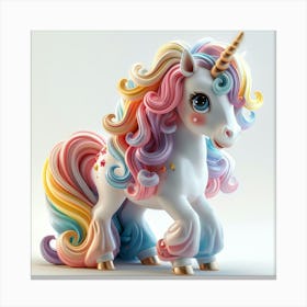 Symphony Unicorn Canvas Print