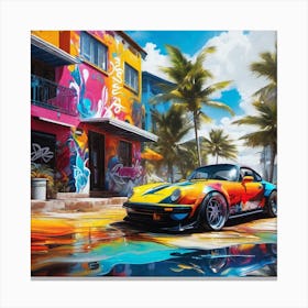 Porsche 911 4 Canvas Print